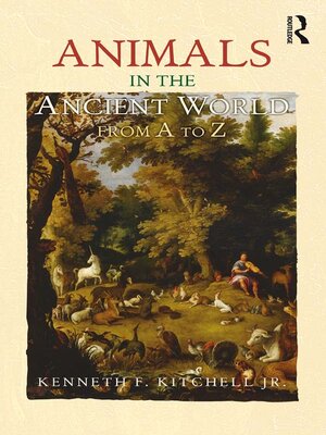cover image of Animals in the Ancient World from a to Z